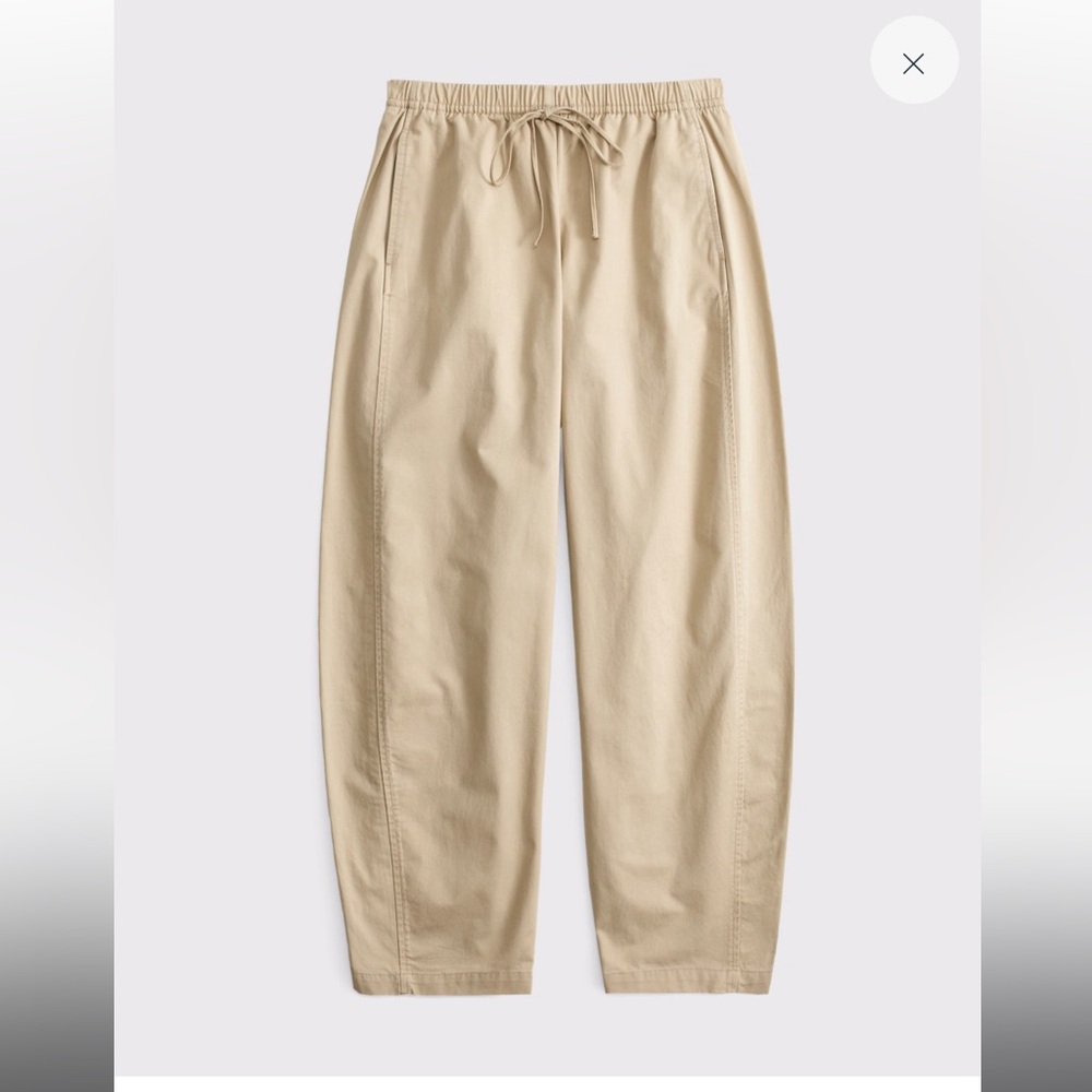 Abercrombie Barrel Pull-On Pant Sz L
